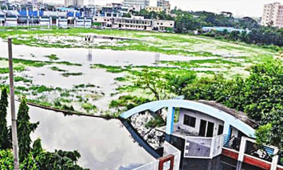 এনসিসি’র কারণে ফতুল্লা স্টেডিয়ামের পানি নিষ্কাশনে বিলম্ব