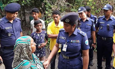 পুলিশ সুপার শামসুন্নাহার অসহায়দের শেষ আশ্রয়স্থল