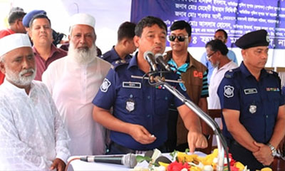 সন্ত্রাস-চাঁদাবাজ-ভূমিদস্যুদের দিন শেষে, নির্ভয়ে কথা বলেন : এসপি