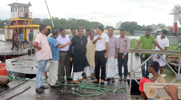 অবশেষে মঙ্গলবার শীতলক্ষ্যার ৫নং ঘাটে ভাসবে ফেরি